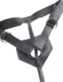  Dildo 23Cm King Cock Strap On Harness 9" Cock Pipedream