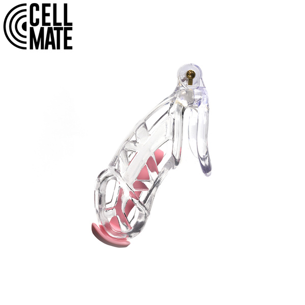 Guardian Chastity Cage Clear Size 4 CELLMATE
