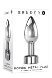 Анальний Пробка Rockin' Metal Plug Gender X