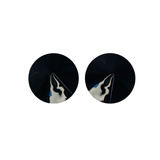 Ніпельні накладки Nipple Covers Gloss Black Kinky Diva