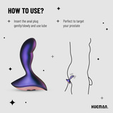 Wibrator Intergalactic Anal Vibrator Hueman