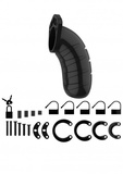 Chastity Model 04 Black Pas Cnoty Czarny Man Cage