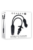 Подвійний Вібратор Анальний Double My Pleasure Gender X