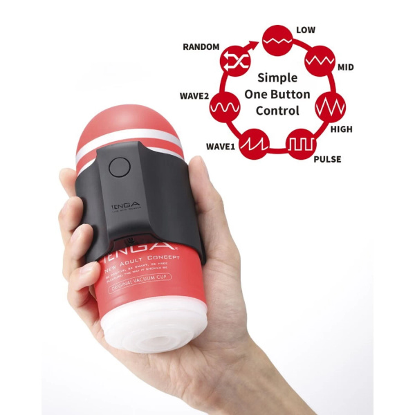 Zestaw masturbatorów Cup Vibrator Set Tenga