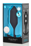 Анальний пробка Snug Plug 5 Black b-Vibe