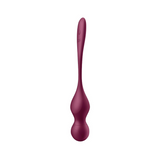 Satisfyer wibrujące kulki Love Birds Vary Connect App wine red