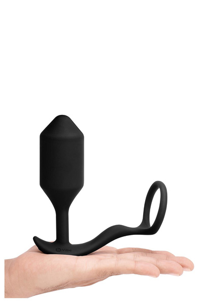 Vibrating Snug & Tug Xl Black b-Vibe