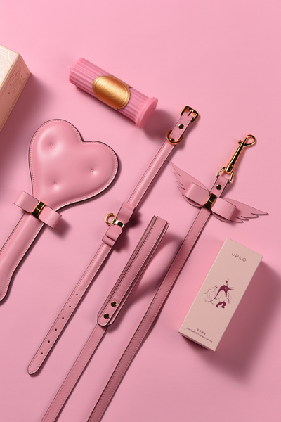 Lovely, Pink BDSM Set Upko Lovely Kinky Puppy Gift Set UPKO