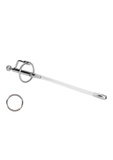 Silikonowa Sonda Z Metalowymi Zakończeniami Urethral Sounding Dilator Stick Ouch!