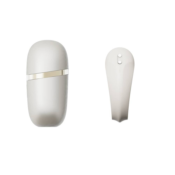 Pierścień erekcyjny ze stymulatorem Apis Ivory White Zalo