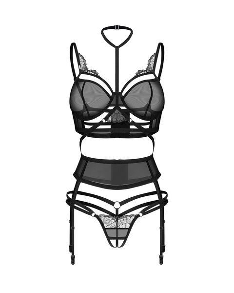 Komplet 3-Częściowy Premisis Black 2Xl/3Xl Premium Obsessive