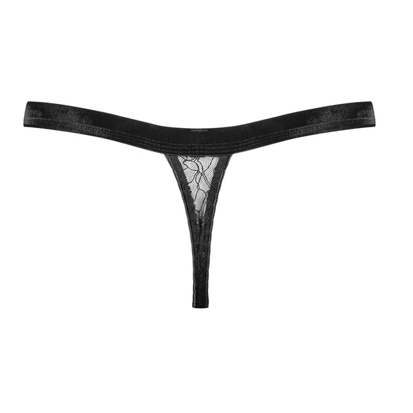 Petitenoir Set bralette thong L Noir Handmade