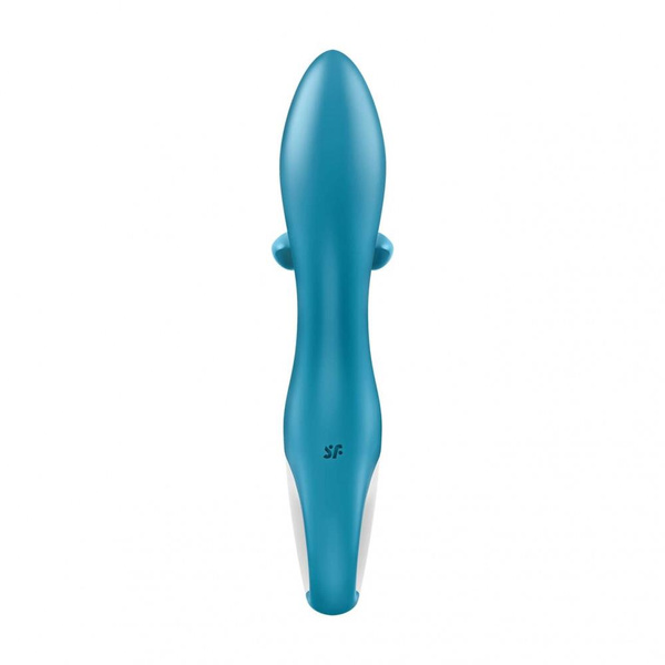 Вібратор-кролик Embrace me Turquoise Satisfyer