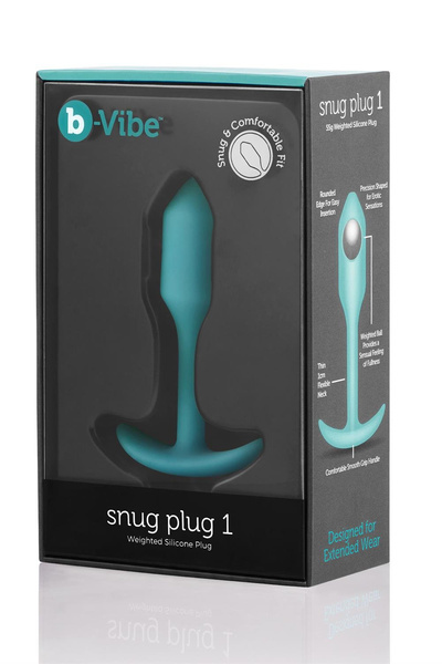 Korek analny Snug Plug 1 Mint b-Vibe