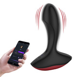 Prostate massager with Solstice Magic Motion app