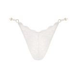 Promees Estela White thong XS/S