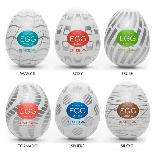 Zestaw masturbatorów Egg Variety Pack New Standard Tenga