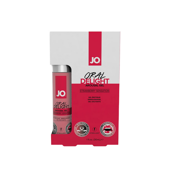 Гель Для Орального Сексу Oral Delight Strawberry 30 Ml System JO