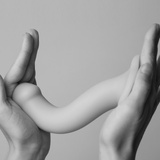 Wyjątkowo miękkie dildo Strap-on-me Silicone Bendable Dildo Double Density L Vanilla