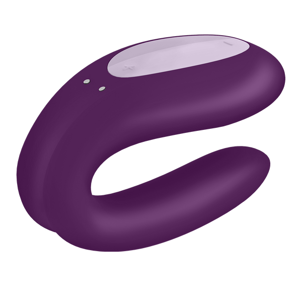 Wibrator dla par z aplikacją Satisfyer Double Joy Violet