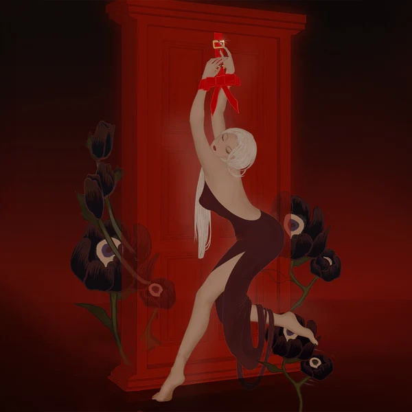 Upko Portable Bowknot Over-the-door Hand Restraint Gear