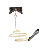 Obróżka Ze Smyczą Vogue Studded Collar And Leash Taboom