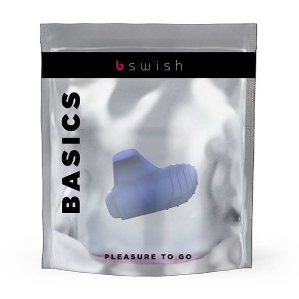 Bteased Basic Denim Wibrator Na Palec Niebieski B Swish