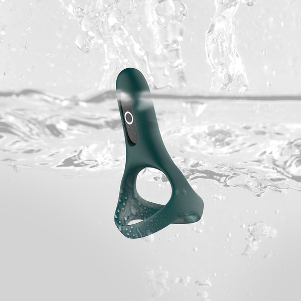 Еректильне кільце Rise Smart Cockring Зелений Magic Motion