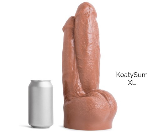 Dildo Koatysum Soft Natural Tan Vac 4XL Mr Hankeys 