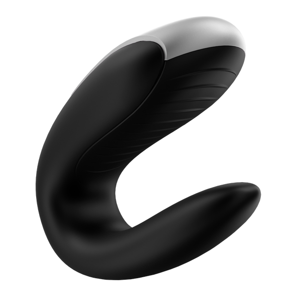 Wibrator dla par Satisfyer Double Fun Black