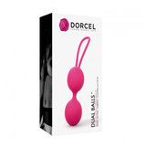 Кульки для тренування м'язів Кегеля Dual Balls Magenta Marc Dorcel