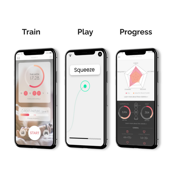 Вібруючий Пристрій Для Тренування М'язів Кегеля Pink Perifit