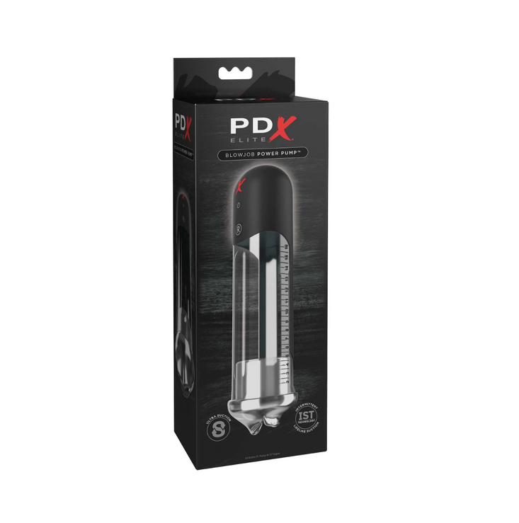 Masturbator Pipedream PDX Elite Blowjob Power Pump Clear