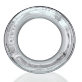Naciagacz jąder [SIL/TPR] SQUEEZE SHORT Ballstretcher Clear Oxballs