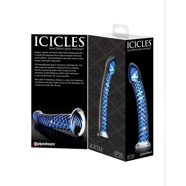 Розкішний скляний масажер No.29 Massager Icicles