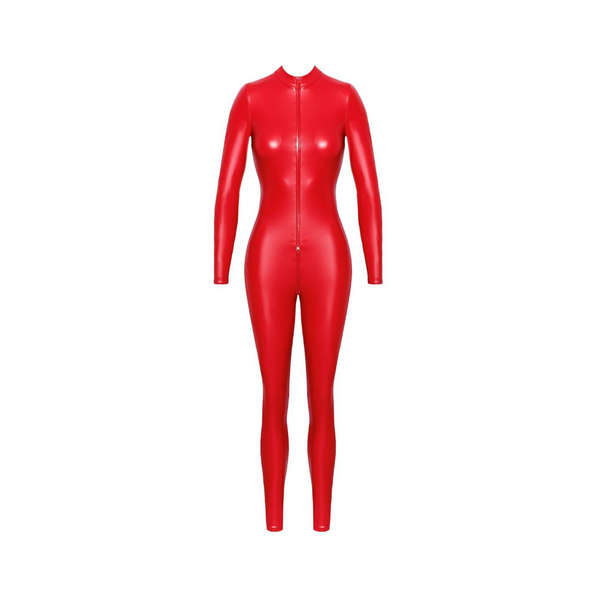 F353 Orgia Overall Red M Noir Handmade