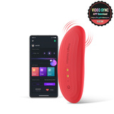 Wibrator Magic Motion Nyx Smart Panty Vibrator Red