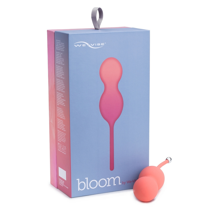 We-Vibe Bloom wibrujące kulki gejszy koralowy