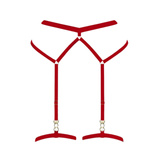 Nadia Red Pas Do Pończoch M/L Promees