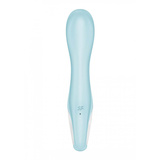 Nadmuchiwany wibrator sterowany aplikacją Satisfyer Air Pump Vibrator 5+ Blue