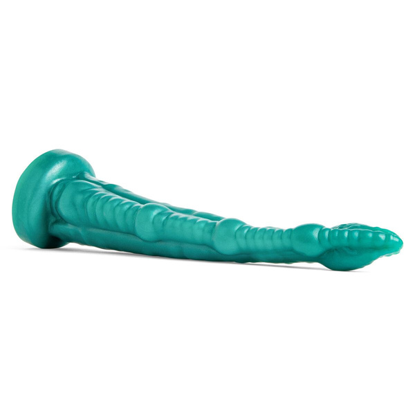 Dildo Sigmaloid Soft Metallic Green Vac S/M Mr Hankeys 