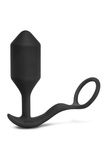 Анальний пробка Vibrating Snug & Tug Xl Black b-Vibe