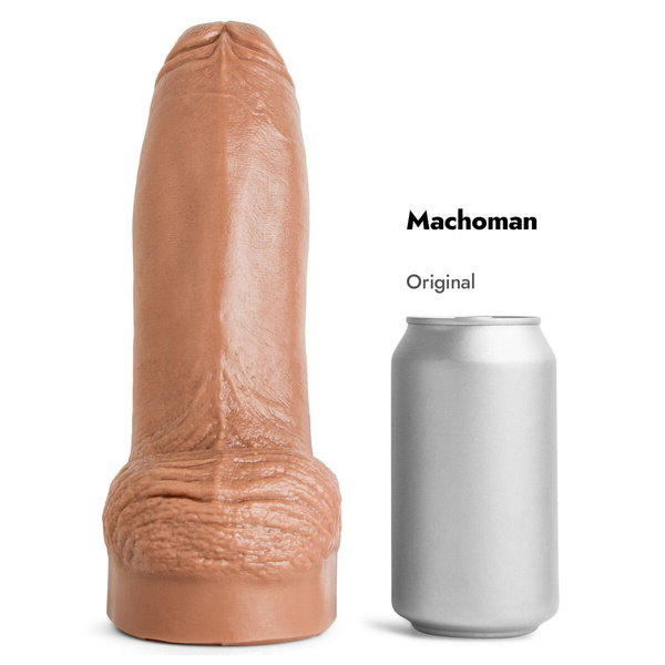 Dildo Machoman Soft Tan Vac Original Mr Hankeys 