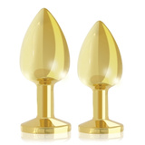 Rianne S Booty Plug Luxury Set of 2 Golden Plugs