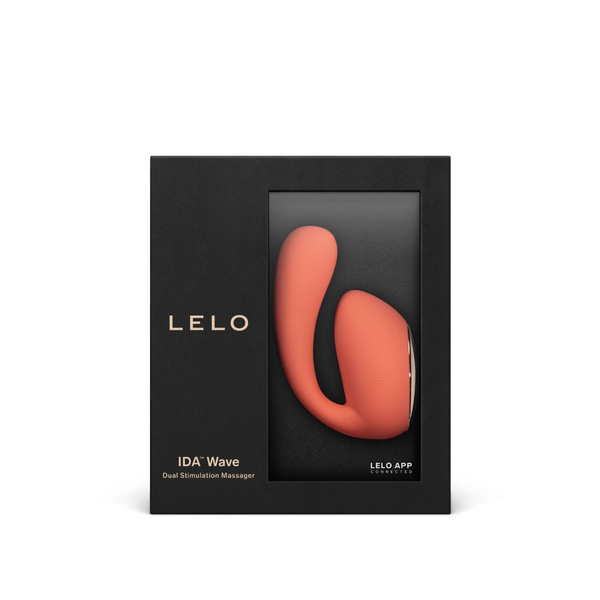 Wibtrator Do Punktu G I Łechtaczki Ida Wave Coral Red Lelo