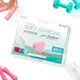 Упаковка Збірна Тампонів Безшнуркових Soft-Tampons Mini Box Of 50 JoyDivision