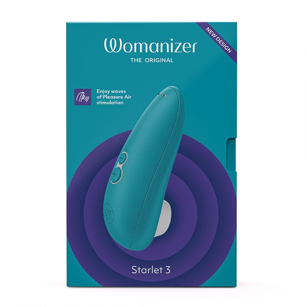 Stymulator łechtaczki Womanizer Starlet 3 Turquoise