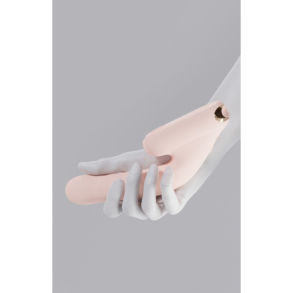 Wibrator No.7 Thrusting Vibrator With Suction Pink Qingnan