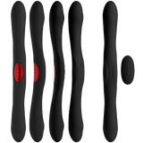 Kink Dual-Flex Silicone Vibrator with Wireless Remote