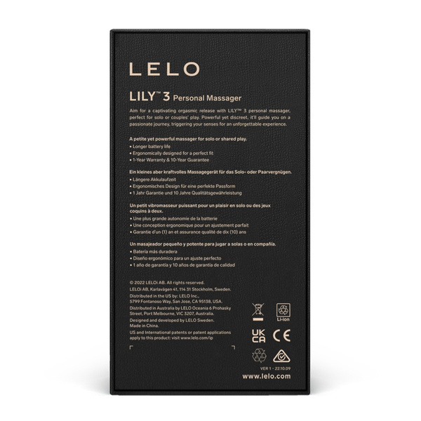 Masażer Łechtaczki Lily 3 Polar Green Lelo